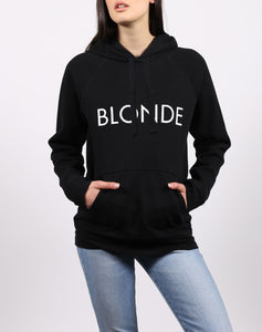 The "BLONDE" Classic Hoodie | Black