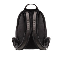 Load image into Gallery viewer, Mini Backpack - Vixen Black (velour finish)
