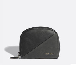 Ida Card Case - Black / Nubuck