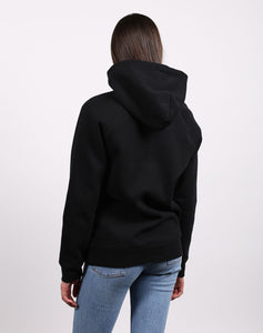 The "BRUNETTE" Classic Hoodie | Black